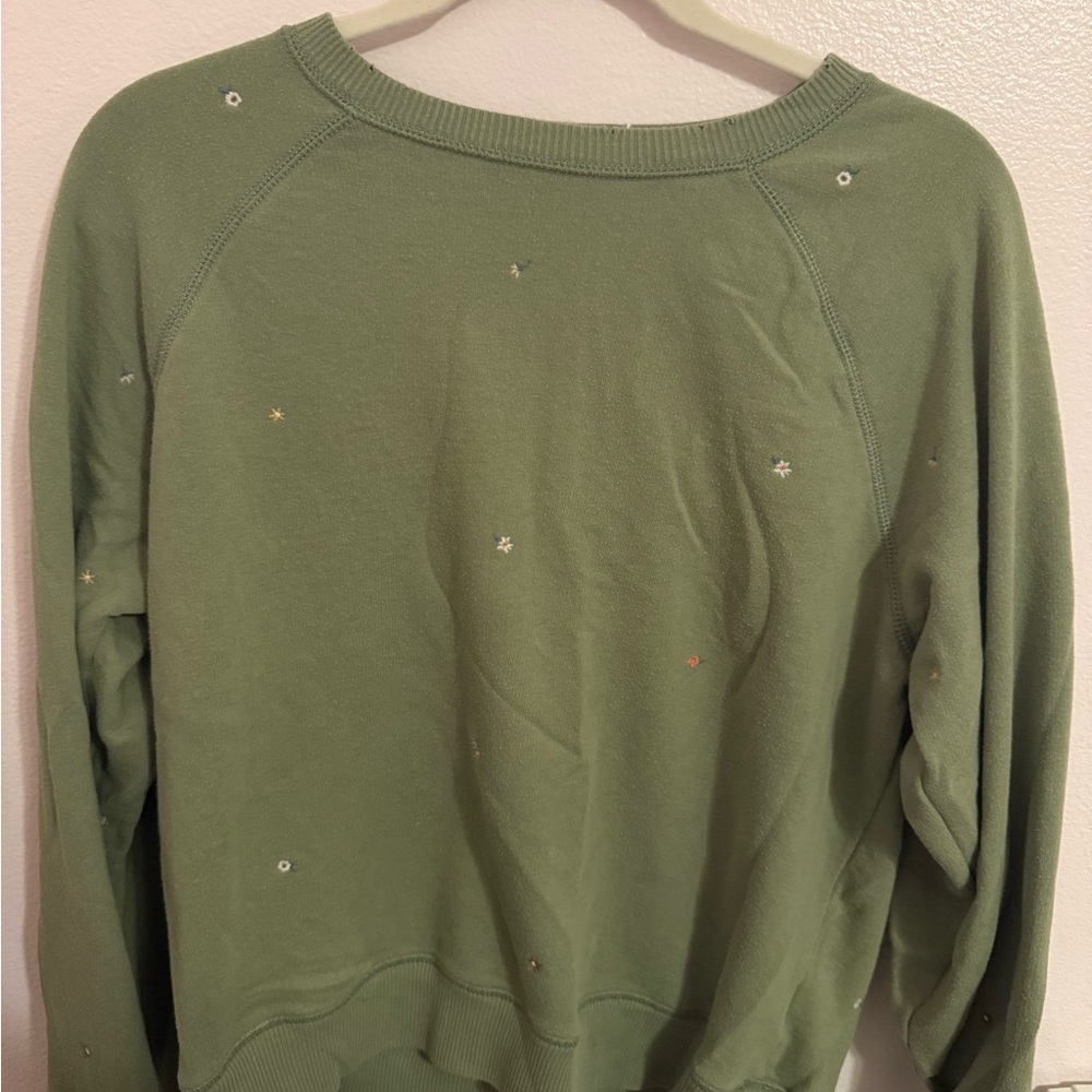 American Eagle Outfitters Olive Green Women's Sweater